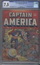 Captain America Comics #2 / CGC 7.5  / Iconic Hitler Cover - 2nd Cap - Rare picture