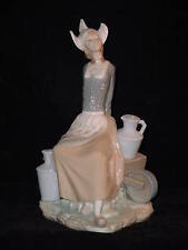 LLADRO, THE MILKMAID,  DUTCH, RETIRED, #4979, MIB, FREE UPS SHIPPING picture