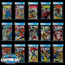 X-MEN (1991) #1-11 & ANNUAL #1 NEWSSTAND EDITION CGC 9.8 15 LOT SET JIM LEE picture
