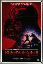 Star Wars Original The Revenge of the Jedi Teaser Folded Poster 1sh Drew Struzan picture