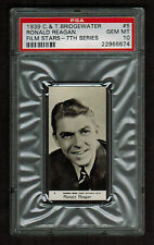PSA 10 RONALD REAGAN 1939 Bridgewater Card #5 ROOKIE CARD picture