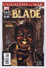 Blade #5 VF+ Signed w/COA Howard Chaykin 2007 Marvel Comics picture