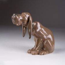 Rare Beagle Dog Figurine Porcelain Made By 