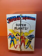 Rare Vintage 1976 DC Comics Super Plants Porcelain Pots in Original Box picture
