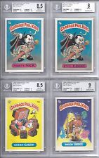 1985 GARBAGE PAIL KIDS Series 1 Complete MASTER Set 88 Cards BGS 8.35 Graded Avg picture