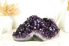 Stunning X-Large Amethyst Geode Flower with AAA Dark Purple Amethyst Druzy, 77 l picture
