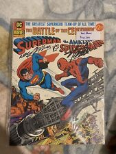 Treasury Sized Superman Vs The Amazing SpiderMan Signed By Stan Lee & Neal Adams picture