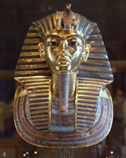 IMMERSE IN THE ANCIENT PHARAOHS PAST Own Rare Antique Golden Mask Of Tutankhamun picture