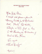 Fannie Hurst American Author Autograph Letter - Authentic - Fine Content picture