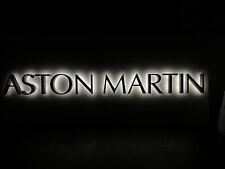 RARE ASTON MARTIN PARK LANE SHOWROOM GARAGE SIGN DEALERSHIP MANCAVE ZAGATO DB7 picture
