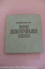 1936 GERMAN ZEPPELIN BOOK VINTAGE LAKEHURST 1 ST PRINT picture