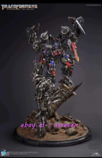 QUEEN STUDIOS Optimus Prime vs Megatron Transform Limited Statue Model Pre-order picture