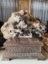3300LB Natural Old ore White,Smoky,Amethyst Symbiosis Quartz Crystal specimen picture