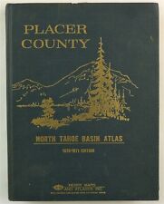 Placer County, California North Tahoe Basin CA 1970 1971 Atlas Survey Plat Book picture