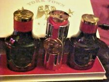 VINTAGE SHULTON Cologne & Shave Lotion Mens Set of 3 Clifton New York Toronto picture