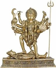 Master Large Art KALI On Shiva Protect World 51