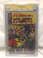 Captain America #101 CGC SIGNED BY STAN LEE & JOE SIMON RARE May 1968 Marvel picture
