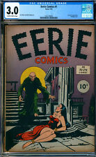 Eerie Comics #1 CGC 3.0 Avon 1947 1st Horror Comic Key Golden P3 142 cm picture