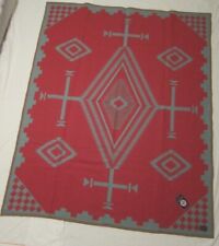 PENDLETON LOS OJOS CORAL AND TURQUOISE BLANKET LTD ED RARE NEW IN BOX WITH TAGS picture
