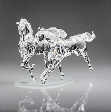 SWAROVSKI Figurine Numbered Limited Ed 2001 Wild Horses 236720 picture