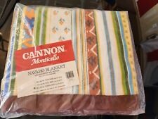 Vintage Cannon Monticello Blanket 80x 90” NAVAHO Queen New. Deadstock. RARE picture