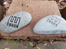 RARE ENRON Engraved Rocks - Integrity, Respect, Communication picture