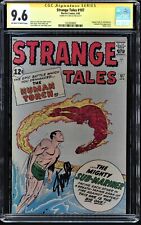 STRANGE TALES #107  CGC 9.6 OWW  SS STAN LEE SIGNED CGC #1507059002 picture