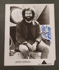 Very Rare JERRY GARCIA Signed Promotional 8x10 Photo-GRATEFUL DEAD-JSA Letter picture