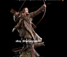 Weta Hobbit Lord of The Rings Dragon Slayer Bard Statue Statuein Stock picture