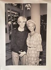 Andy WARHOL - Signed Andy Warhol and Lana Turner Photo picture