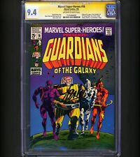 Marvel Super-Heroes #18 CGC 9.4 1st GOTG SINGLE HIGHEST STAN LEE SIGNED 1969 NM picture