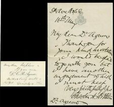 Beautiful, President Chester A. Arthur Handwritten & Signed Letter, No Date picture