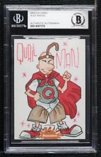 Nickelodeon Doug Funnie Quailman Original Art Sketch Card 1/1 BAS picture