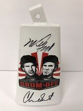 RARE 2014 AUTOGRAPHED WILL FERRELL CHAD SMITH COWBELL RED HOT CHILI PEPPERS SNL picture