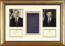 GEORGE HERBERT WALKER BUSH - COLLECTION WITH JAMES DANFORTH QUAYLE picture