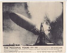 Hindenburg photo LOBBY CARD MOVIE POSTER, press photo, Sam Shere, vintage photo picture
