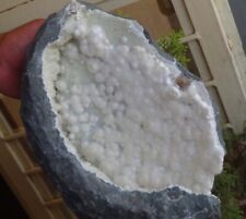 Natural OKENITE Prehnite Gyrolite Geode Minerals Specimen  picture