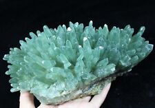 2240g 210mm NATURAL Prase Green Quartz from Inner Mongolia China CM572744 picture