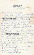 LTR BY REV JOHN FITZGERALD III 1st COUSIN TO JFK RE: WHITE HOUSE VISIT 10-23-63  picture