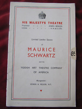 YOSHE KALB at His Majesty's Theatre (1933) Yiddish Art Theatre Company - RARE picture