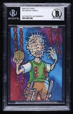 Nickelodeon Doug Funnie Hellraiser Horror Original Art Sketch Card 1/1 BAS picture