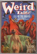 Weird Tales Oct 1936 St. John Cvr; R. E. Howard Conan Red Nails - Pulp picture