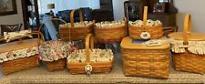 Longaberger Basket Lot Of 8 Mothers Day Baskets & More picture