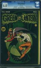Green Lantern #1 CGC 6.0 DC 1941 White Pages After All American #16 JLA E6 cm picture