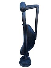#7110 Superb Huge Sculpture of Senufo Bird Statue Cote d'Ivoire 71.5
