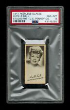 PSA 8 LUCILLE BALL 1947 J.C Penney Peerless Card HIGHEST EVER GRADED (1 of 1) picture