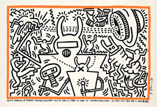 Original Posters - Keith Haring Robert Fraser Gallery - Warhol - Basquiat -1983 picture
