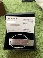 JAL Japan Airlines Boeing B787-8 Shot Peening Tag NEW picture