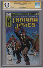 Further Adventures of Indiana Jones #1 CGC 9.8 W Pgs Signature Series Harrison F picture