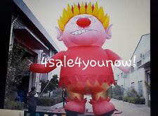 32' FOOT MASSIVE CHRISTMAS INFLATABLE HEAT MISER  CUSTOM MADE ONE OF A KIND picture